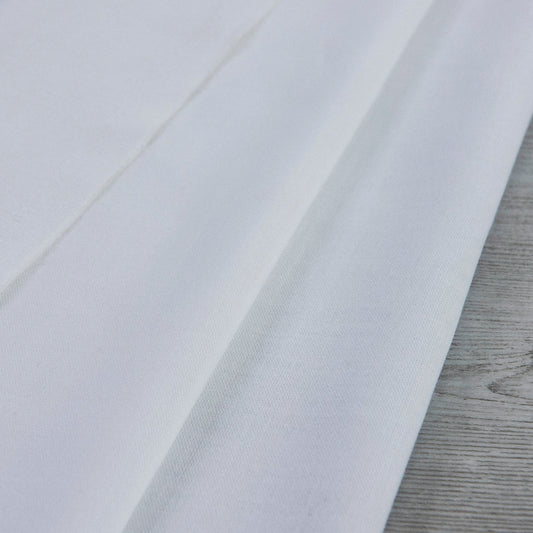 Cotton Drill Fabric, White