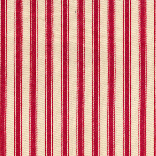 Cotton Canvas Ticking Stripes, Olive