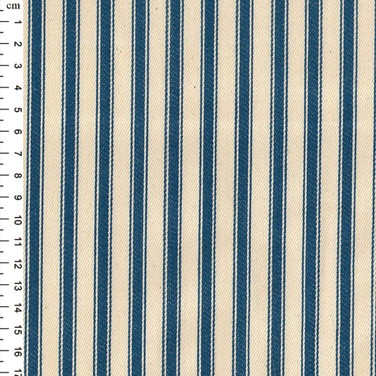 Striped Ticking - Marine